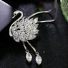 Swan Snowflake Long Necklace Sweater Chain Metal Chain Square Tassel Women Girls Pendant Necklaces Accessories Jewelry - Image 5
