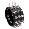 Wide PU Leather Bracelet Punk Bracelet Adjustable Goth Cuff Bracelet Gothic Rivet Buckle Wristband For Women Mens Jewelry - Image 8