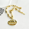Metal Plated Pea Style Dangle Earrings for Women Jewelry Vintage Atificial Pearls Statement Earrings - Image 7
