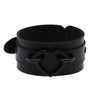 Punk Gothic Leather Cuff Bracelet for Men Women Spiked Studded Chain Skull Spider Biker Rock Wristband Jewelry - Image 3