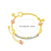 Dropping Oil Curved Half Bracelet Charm Jewelry Accessories Chinese Style Bracelet Hand Rope Pendant - Image 5