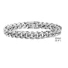 6mm/8mm/10mm Bold Cuban Chain Bracelets for Men, Black Stainless Steel Miami Curb Links Wristband, Chunky Male Boy Jewelry - Image 10