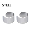 1/16 Pairs Magnetic Stud Earrings Men Stainless Steel Non-Piercing Cross Dangle Hoop Earrings Unisex CZ Magnet Clip on Earring - Image 17