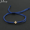 Colorful Woven Rope String Bracelet Boho Cross Charm Bracelets for Women Girls Handmade Jewelry Lucky Gift - Image 26
