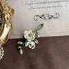 Shmik Women Vintage Enamel Leave Flower Brooches Pins Elegant Wedding Party Jewelry Badges Creative Pin - Image 17