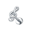 16G 316L Stainless Steel Labret Stud with Decorative Screw-Fit Top for Cartilage Piercings - Image 43