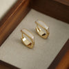 Silver Color Square Hoop Earring for Women Elegant White Enamel Spliced Geometric Earrings Aesthetic Jewelry Accessories - Image 8