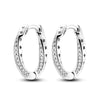 Silver Beetle Daisy Insect Flower Earrings Silver Hoop Earrings For Women Jewelry Party Gifts - Image 14
