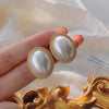 Retro French Sweet Pearl Temperament Drop Earrings Black White Beads Senior Simplicity Women Earrings Jewelry - Image 8