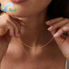 Stainless Steel Layered Chain Necklace with Rope or Box Chain Styles and 40 cm to 60 cm Length Options - Image 21