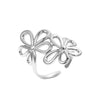 Stainless Steel Irregular Spiral Opening Ring for Women Simple Gold Color Geometric Hollow Adjustable Rings Jewelry - Image 10