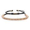 Small Beads Bracelet Woven Bracelets For Women Colorful Copper Beaded Handmade Adjustable Classic Bracelet Jewelry - Image 16