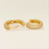 Triple Pave Hoop Earrings in One Pair or Three Pair Sets - Image 5