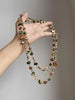 Multicolor Irregular Bead Necklace with Long Strand Design - Image 1