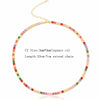 Sexy Short Sparking Rainbow Tennis Chain Chocker Necklace With CZ Personality Women Collar Jewellery - Image 29