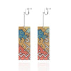 Women Acrylic Pink Kamade Zezeko Cosplay Ear Clip Japanese Anime Demon Kamado Tanjiro The Same Sun Long Earring Prop - Image 4
