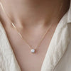 Heart Pendant Choker Necklace with Adjustable Chain - Image 33