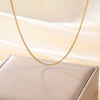 Stainless Steel Chain Necklace in Paperclip Box or Twisted Link Styles - Image 42
