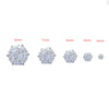 1-10 Pieces of Strong Magnetic Earring Clips, Non Perforated, Punk Zircon Earrings, Men's and Women's Body Perforated Jewelry - Image 6