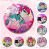 S-Saiki K D-Disastrous L-Life Badges 25 32 44 58 75 mm Round Cosplay Pin Bag Decor Fans Collect Friends Gifts Brooch Souvenir - Image 1