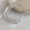 Irregular Geometric Acrylic Cuff Bracelet in Multiple Styles - Image 14