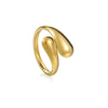 Silver Open Rings for Women Men Couple Handmade Irregular Lines Ring Party Jewelry Prevent Allergy Gift - Image 7