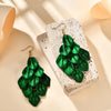 Korean Acrylic Petal Tassel Dangle Earrings For Women Holiday Fairy Wedding Party Jewelry Accessories Gift - Image 5