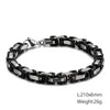 Powerful Versatile King Chain Men's Stainless Steel Rock Bracelet Punk Byzantine Chain Wrist Jewelry Gift - Image 7