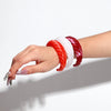 Bohomia Acrylic Irregular Ribbing Geometric Chunky Opening Bangles for Women Resin Exaggerated Charm Bracelet Jewelry Gift - Image 2
