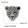Rhinestone Tiger Head Brooches for Women Unisex Pearl Bear Pins Wolf Lapel Pins Banquet Party Backpack Gifts Jewelry Accessories - Image 10