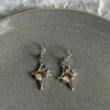 6 Pairs of Sun Moon Star Shake Ring Earrings Set Y2K Aesthetic Planet Pendant Women's Bohemian Universe Jewelry Earrings - Image 6