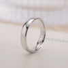 Gold Plated Ring Colour Women's Simple Couple's Wedding Ring Engagement Jewellery Gift - Image 5