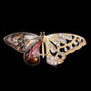 Shining Crystal Butterfly Brooches For Women Elegant Insect Pin Female Coat Backpack Shirt Scarf Wedding Jewelry Accessories