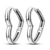 Silver Plated Hoop Earrings Moon Star Dreamcatcher Colored Zircon Fine Earring Jewelry Gift For Women