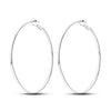 Silver Plated Hoop Earrings Moon Star Dreamcatcher Colored Zircon Fine Earring Jewelry Gift For Women