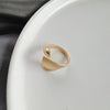 Simple Open Rings For Women Gold Color   Korean Street Girl Wedding Rings Adjustable Knuckle Finger Jewelry Jewelry