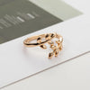 Simple Open Rings For Women Gold Color   Korean Street Girl Wedding Rings Adjustable Knuckle Finger Jewelry Jewelry