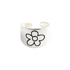 Simple Open Rings For Women Gold Color   Korean Street Girl Wedding Rings Adjustable Knuckle Finger Jewelry Jewelry
