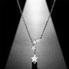 Skyrim Boho Star Pendant Tassel Necklace Stainless Steel Gold Color Simple Women Choker Neck Chain Kpop Summer Jewelry Gift