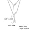 Skyrim Boho Star Pendant Tassel Necklace Stainless Steel Gold Color Simple Women Choker Neck Chain Kpop Summer Jewelry Gift