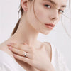 Skyrim  Simple Stainless Steel Couple Ring for Men Women Casual Finger Rings Jewelry Engagement Anniversary Gift  New