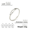 Skyrim Moon Phase Ring Stainless Steel Crescent Moon Women Rings  Witch Amulet Jewelry Gift for Lover Friends