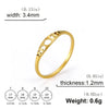 Skyrim Moon Phase Ring Stainless Steel Crescent Moon Women Rings  Witch Amulet Jewelry Gift for Lover Friends