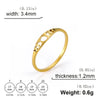 Skyrim Moon Phase Ring Stainless Steel Crescent Moon Women Rings  Witch Amulet Jewelry Gift for Lover Friends