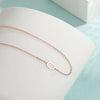 Skyrim Stainless Steel Initial Necklace for Women A-Z Alphabet Capital Letter Pendant Necklaces Choker  Jewelry Gift 2023