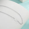 Skyrim Stainless Steel Initial Necklace for Women A-Z Alphabet Capital Letter Pendant Necklaces Choker  Jewelry Gift 2023
