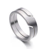 Skyrim Stainless Steel Ring for Men Women Black Minimalist Casual Finger Rings  Couple Jewelry Wedding Gift for Lover