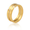 Skyrim Stainless Steel Ring for Men Women Black Minimalist Casual Finger Rings  Couple Jewelry Wedding Gift for Lover