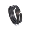 Skyrim Stainless Steel Ring for Men Women Black Minimalist Casual Finger Rings  Couple Jewelry Wedding Gift for Lover