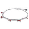 Sparkling Herbarium Cluster Shooting Star Firecracker Bars Bracelet 925 Sterling Silver Bangle Fit Europe Bead Charm Jewelry